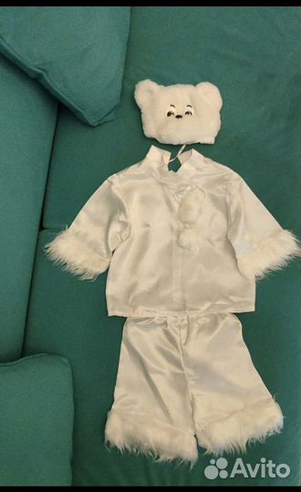 Костюм белого медведя 110