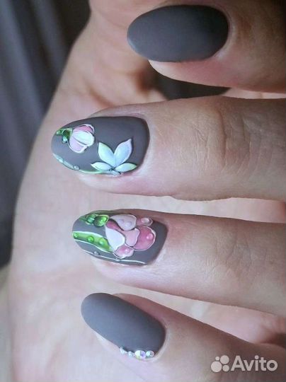 Маникюр педикюр гель-лак укрепление наращивание