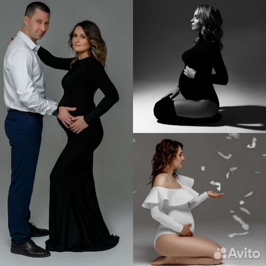 Боди и платье для беременной