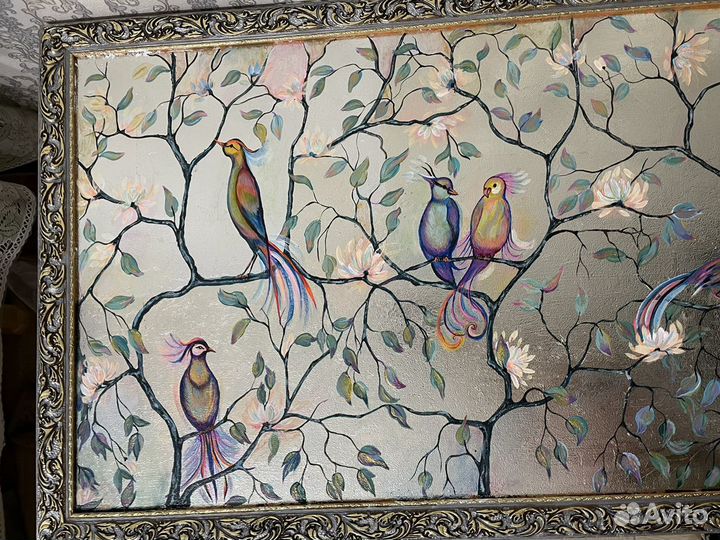 Картина холст акрил