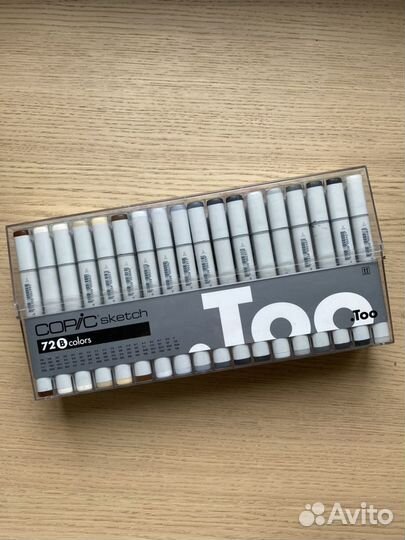 Набор маркеров copic sketch B (72 шт) б/у