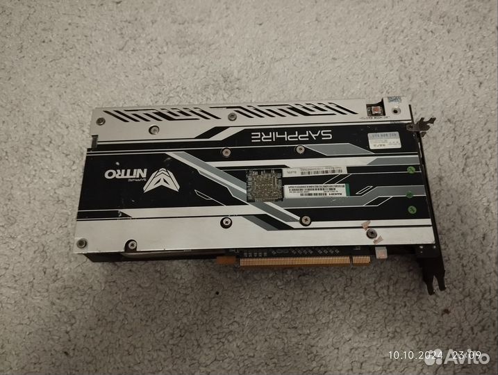 Видеокарта RX 580 8gb на запчасти