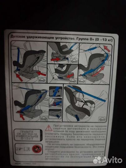 Детское автокресло