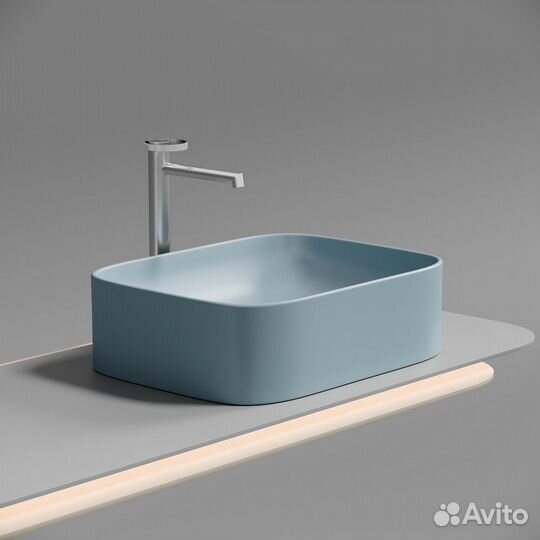 Раковина Ceramicanova Element 51 голубой матовый CN6052ML