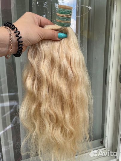 Волосы срез кудрявые блонд