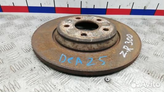 Диск тормозной задний audi A6 C7 (DEA25LR01)