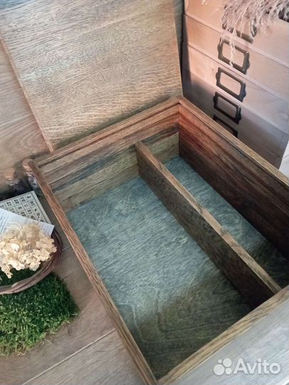 Короб деревянный из дуба