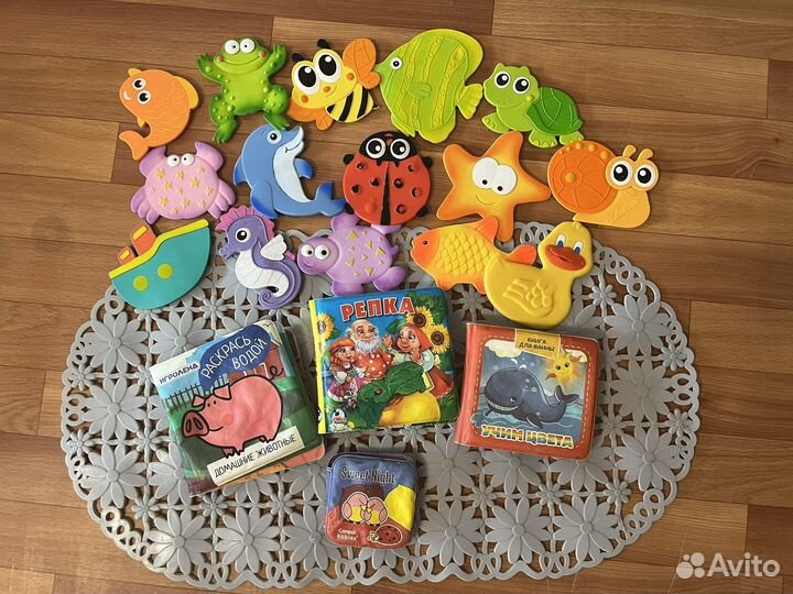 Коврики для ванны детские