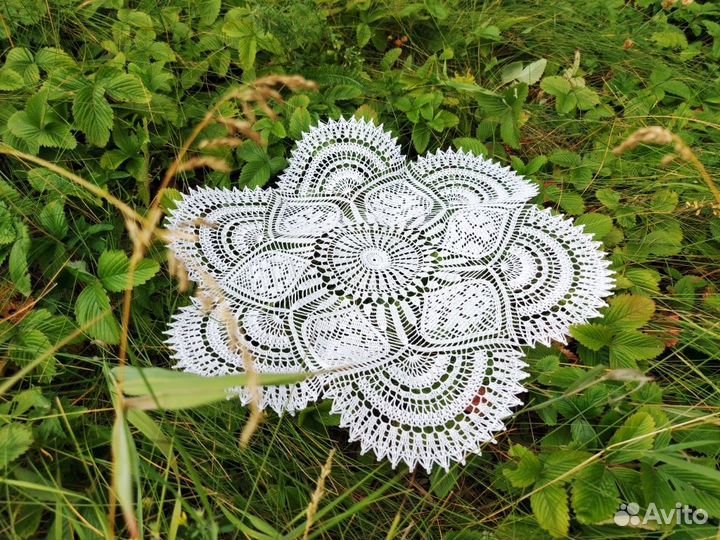 Филейная салфетка