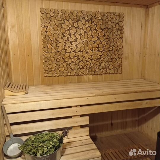 Аренда бани на дровах с домом