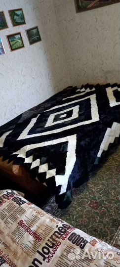 Плед из овчины