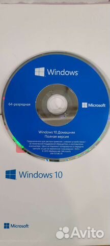 Установочный диск windows 10 home