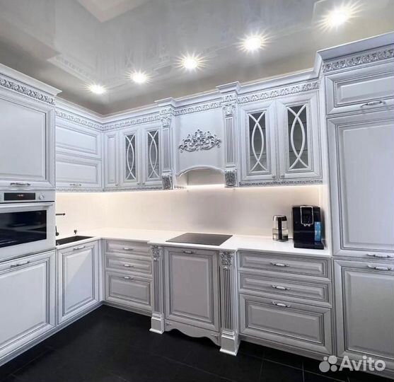 Кухня угловая, барокко