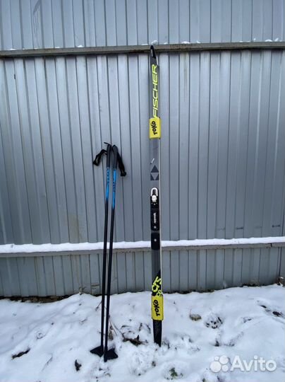 Лыжи беговые Fisher crs race коньковые детские