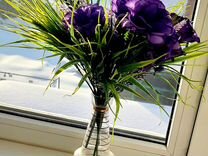Букет цветов с вазой