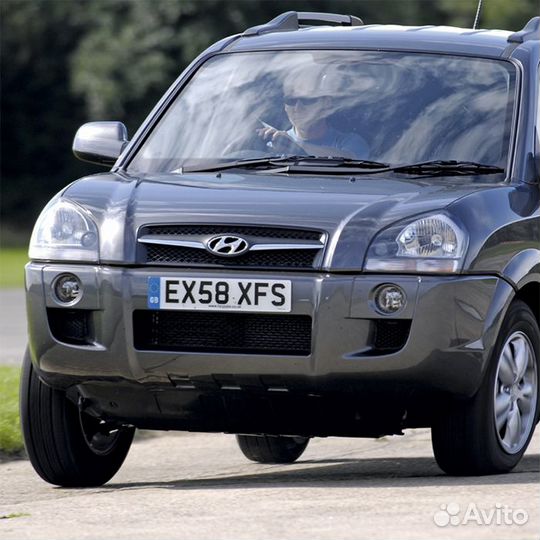 Бампер передний в цвет Hyundai Tucson 1