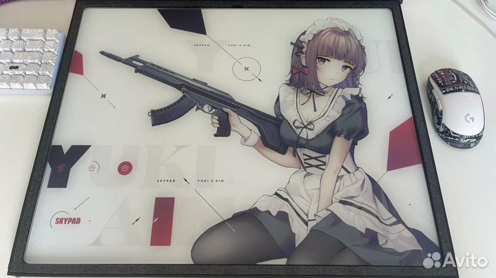 Skypad коврик стеклянный