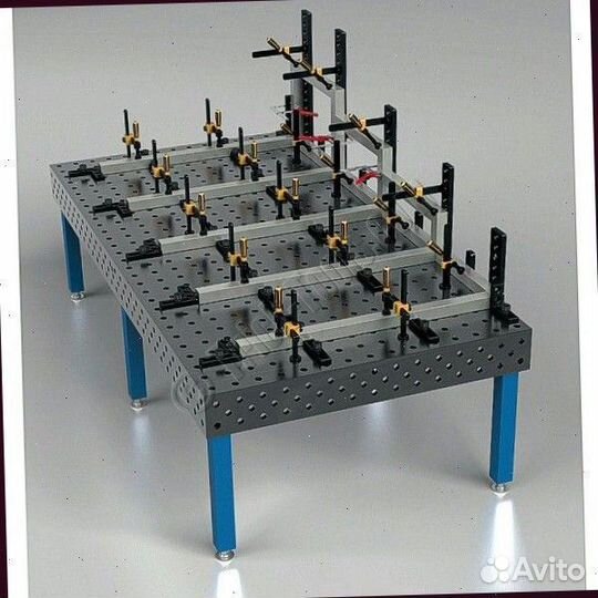 Сварочный 3D стол 1200х800х100 толщиной 10 мм