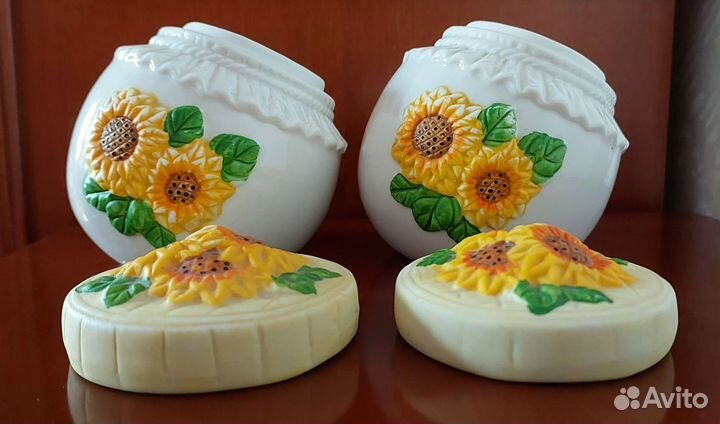 Посуда сахарница набор из 2х штук