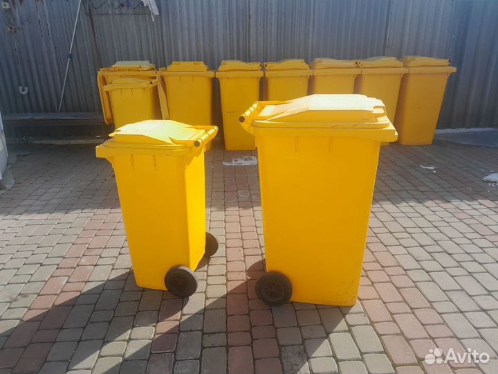 Мусорный бак 120 литров и 240 литров