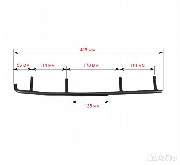 Коньки для снегохода Arctic Cat