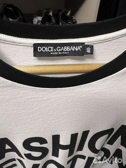 Dolce gabbana футболка р 42-44 Оригинал