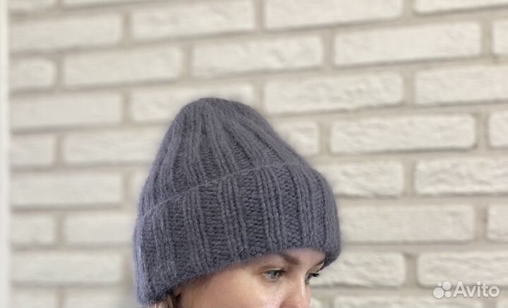 Шапочка, бактус из пуха норка