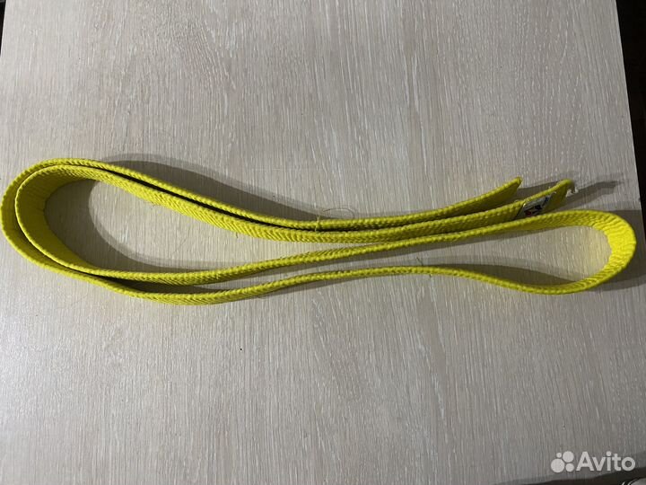 Желтый пояс тхэквондо