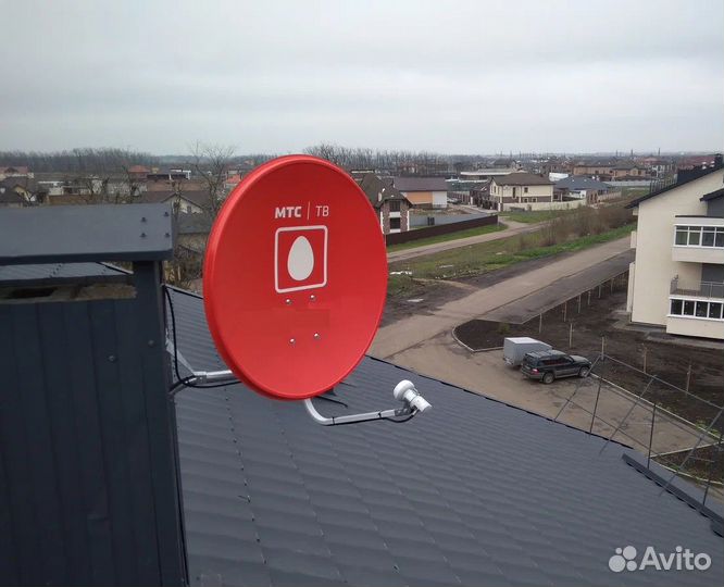 Установка и настройка спутниковых + эфирных антенн