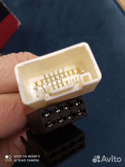 Переходник Iso на Митсубиси для 2х диновой