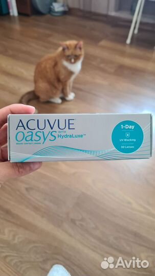 Контактные линзы acuvue oasys