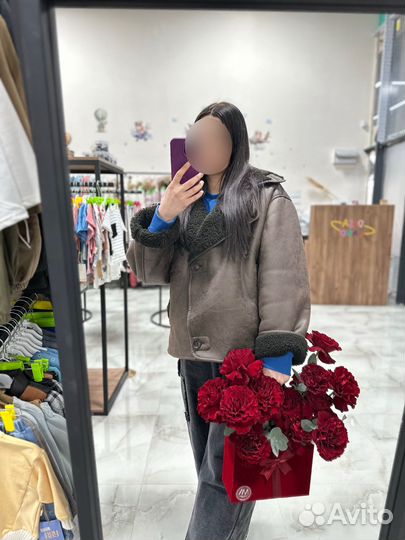 Дубленка женская 46 48