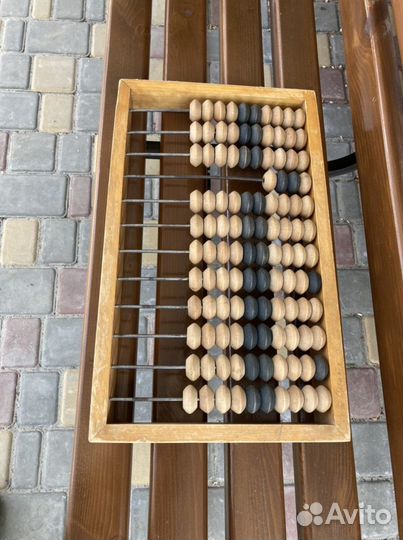 Счеты деревянные