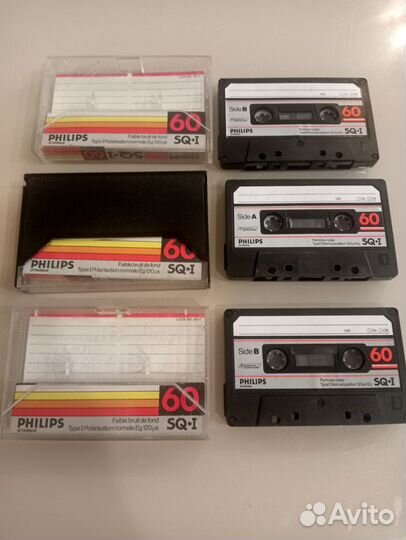 Аудиокассета philips sq-1 60