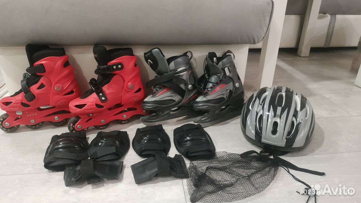 Коньки и Роликовые коньки детские раздвижные