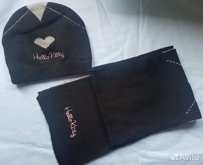 Шапка шарф Hello Kitty оригинал