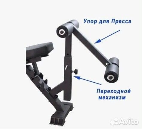 Переходник для Парта скотта, Керл для ног