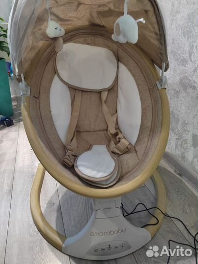 Детские электронные качели для новорожденных