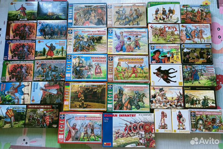 1/72 средневековье и античка халявище