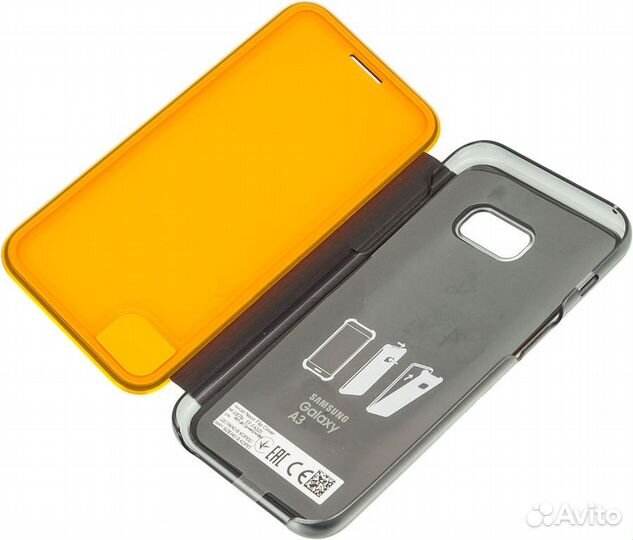 Оригинальная Чехол-книжка samsung A3 (2017) Black