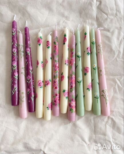 Свечи в стиле Pinterest