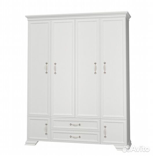 Шкаф четырехстворчатый Грация