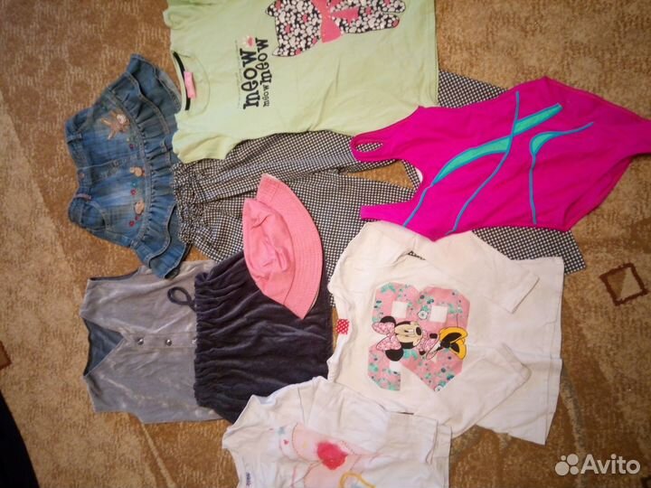 Вещи для девочки пакетом