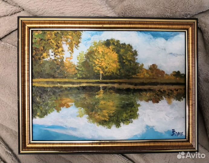 Картина маслом пейзаж. Данильчук Юлия