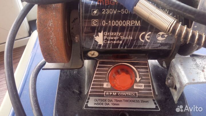 Точило электрическое, станок с гравером grizzly