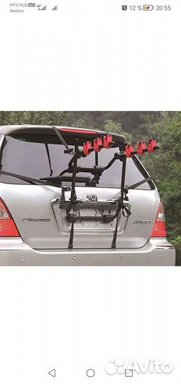 Крепление для перевозки велосипеда