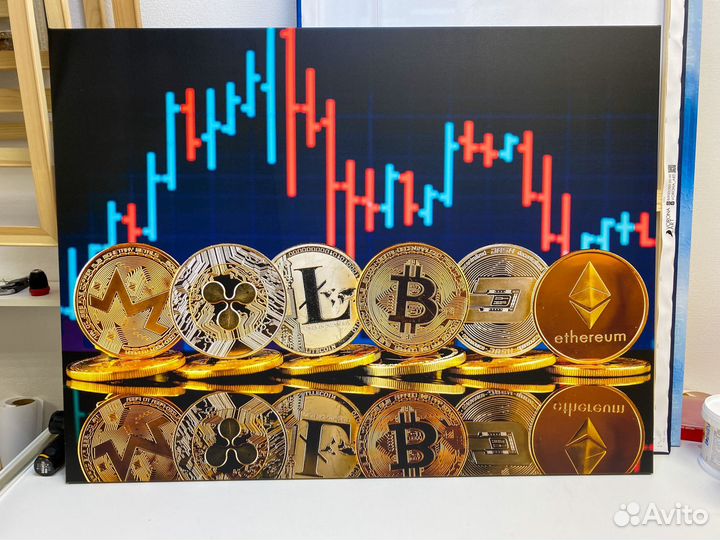 Постеры на холсте - Денежные Арты / Money Art