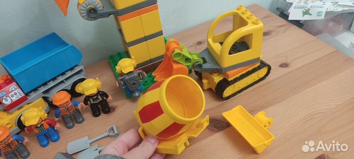 Lego duplo Стройка 10813 с доп деталями