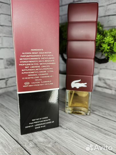 Духи мужские Lacoste Challenge Red 90 ml