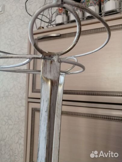 Подставка для цветов напольная металлическая